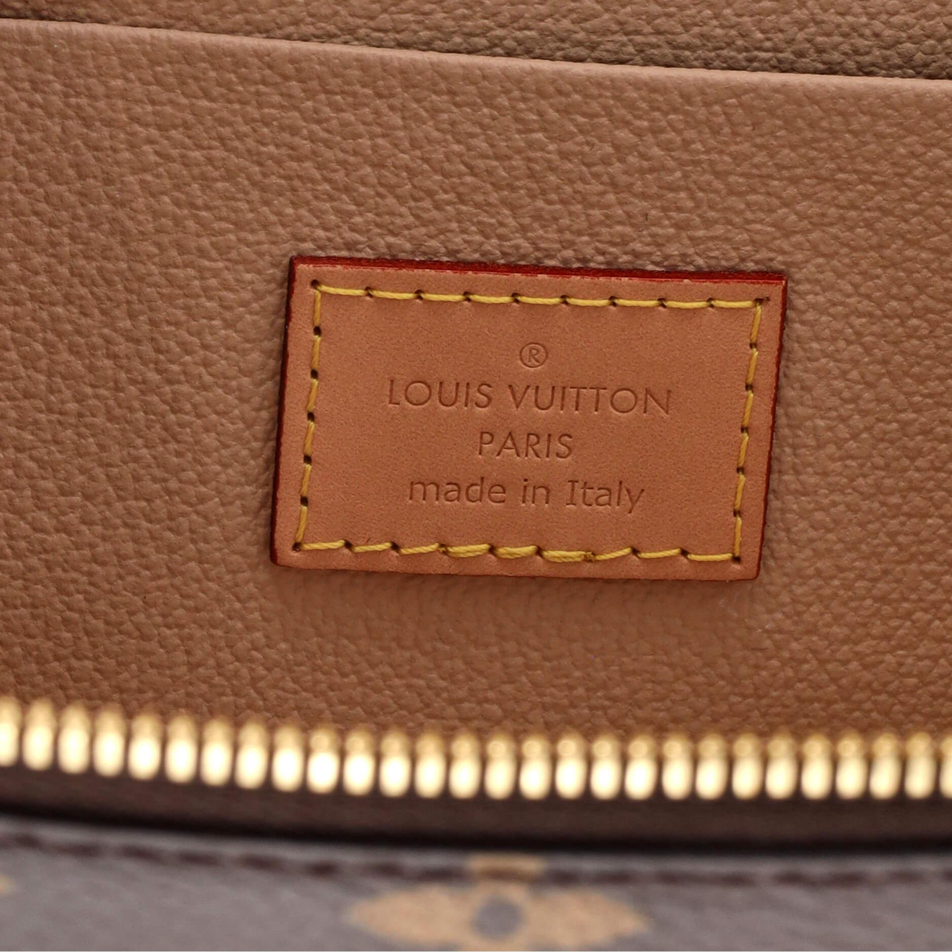Louis Vuitton-Schminktasche mit Monogramm aus Segeltuch Mini im Zustand „Gut“ in NY, NY