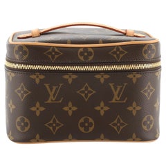 Louis Vuitton Cannes Cosmetic Beauty Vanity Case Bag Matching Luggage/Name  Tag