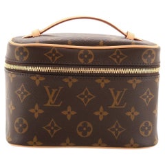 Louis Vuitton Nice Vanity Case Monogramm Segeltuch Mini