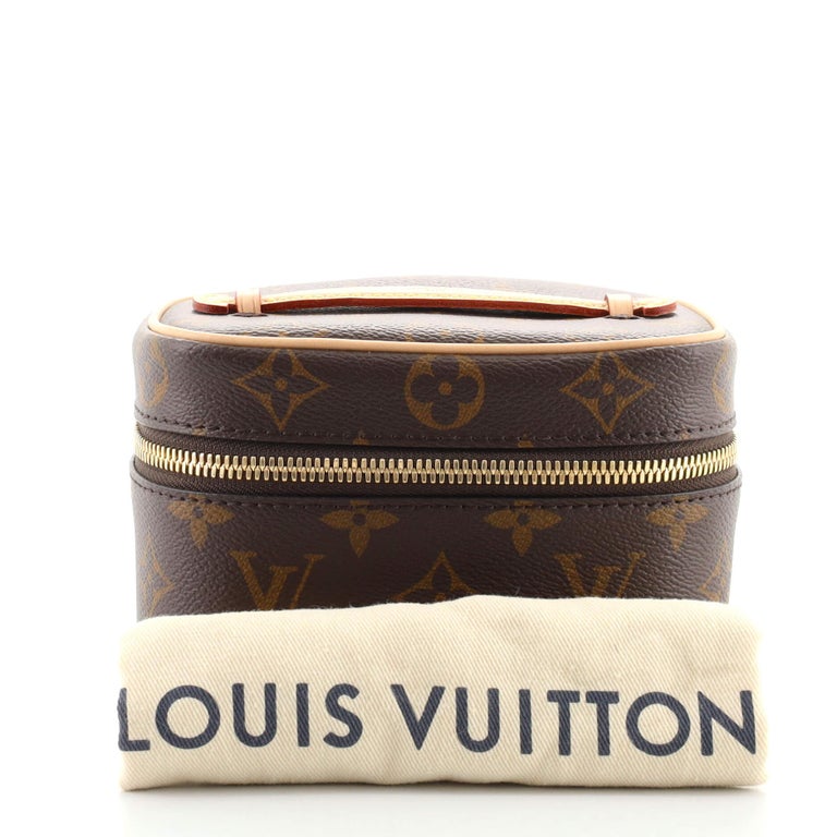 Louis Vuitton Nice Vanity Case Monogram Canvas Nano at 1stDibs