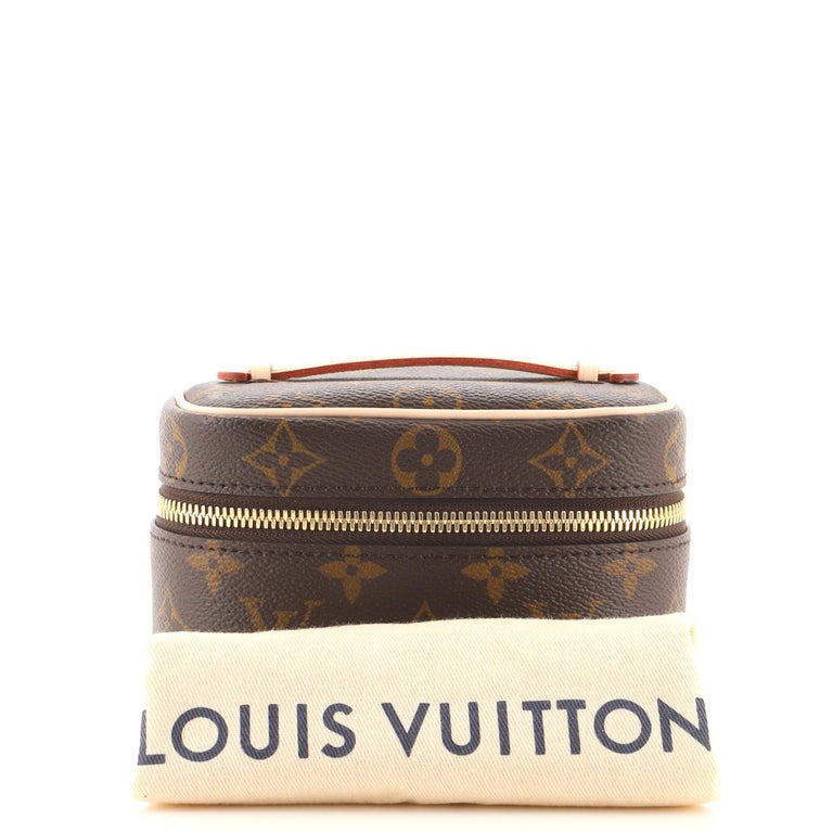 Louis Vuitton Nice Vanity Case Monogram Canvas Nano at 1stDibs
