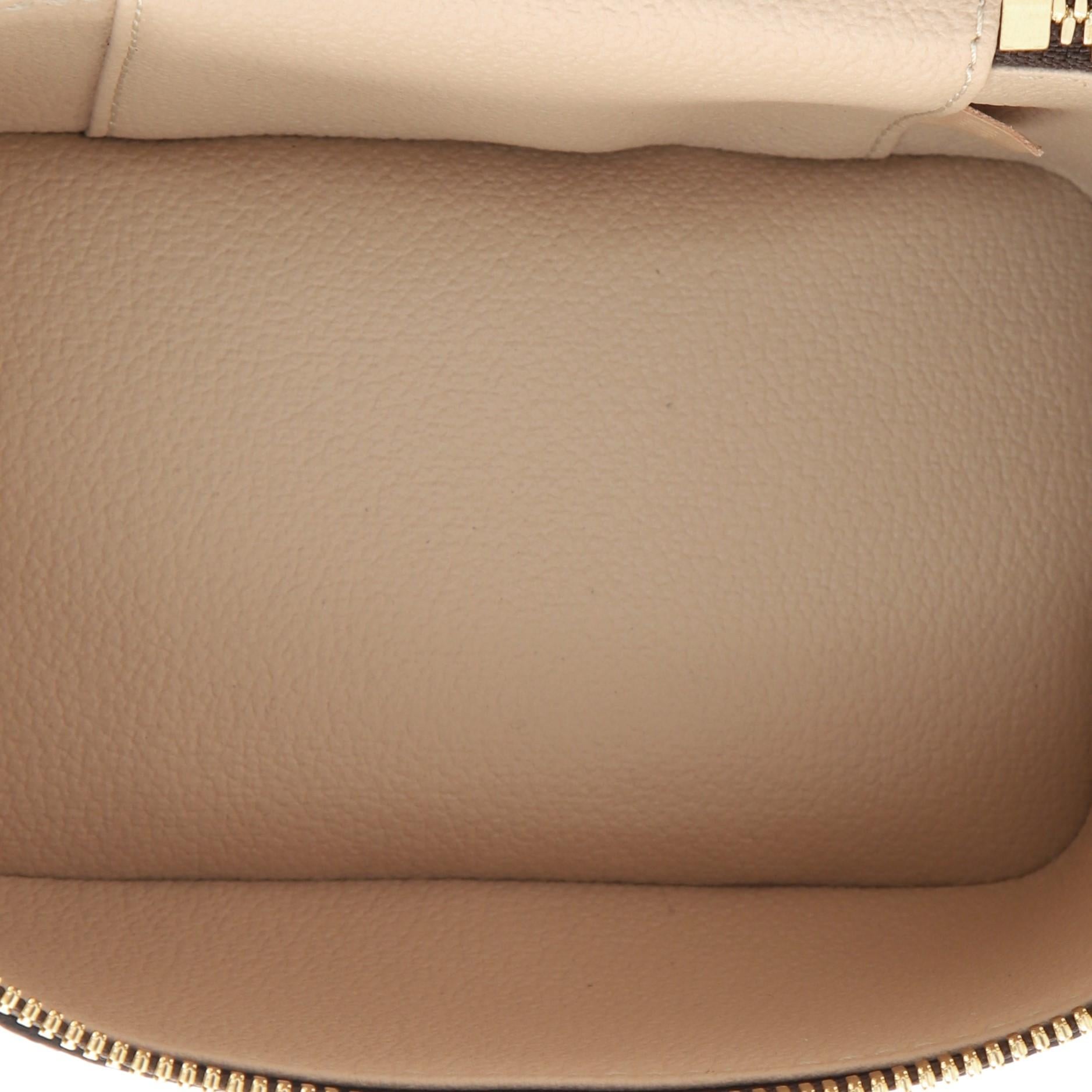  Sac à main Louis Vuitton Nice Vanity Case Monogram Canvas Nano Unisexe 