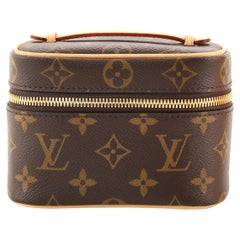 Sac à main Louis Vuitton Nice Vanity Case Monogram Canvas Nano
