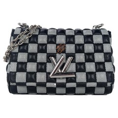 Louis Vuitton Nicolas Ghesquière Twist BB Black/Gray Damier Checkered Twist Bag