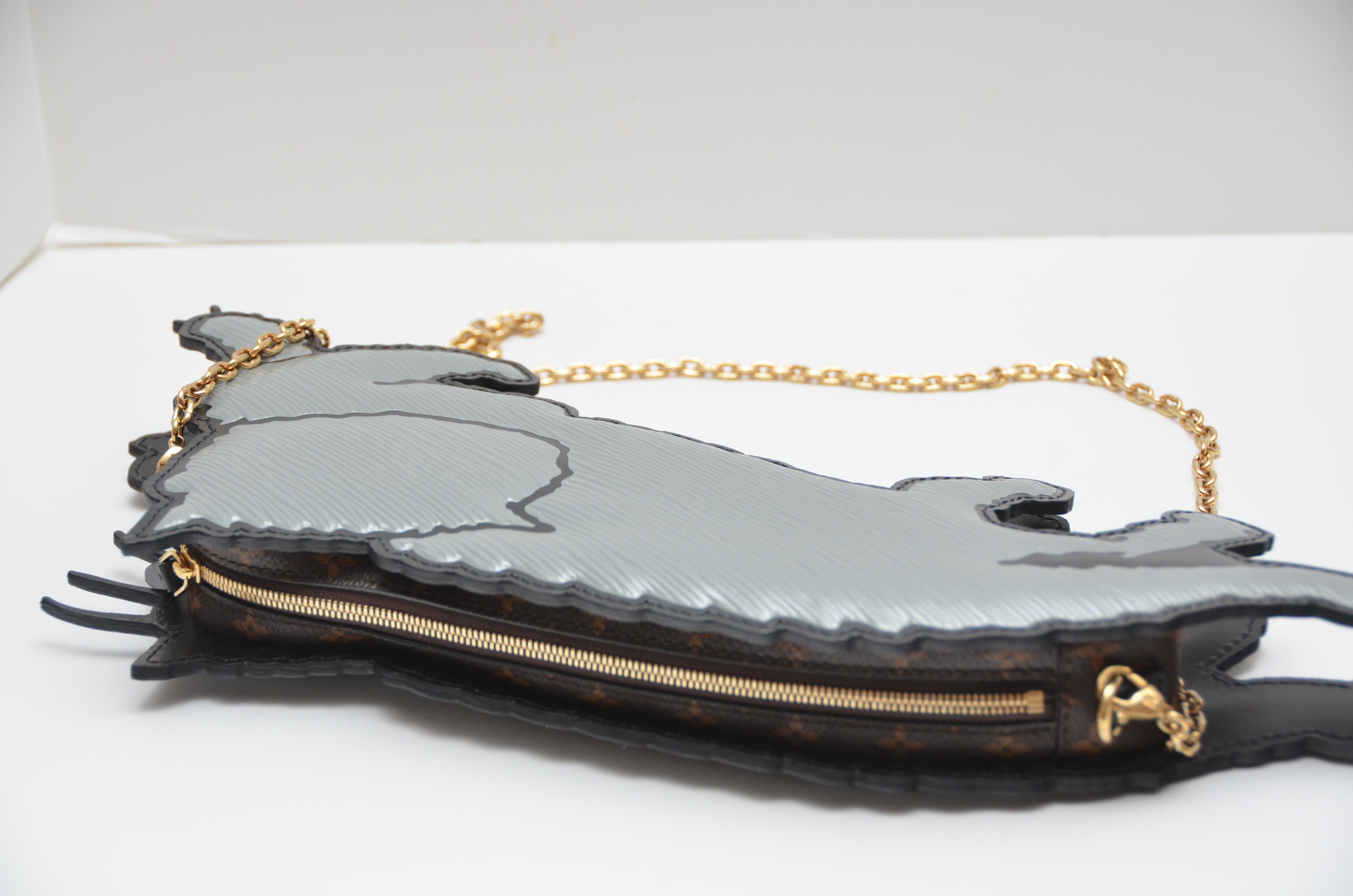 Louis Vuitton Nicolas Ghesquière X Grace Coddington Cat Mouse Handbag '19 NEW 1