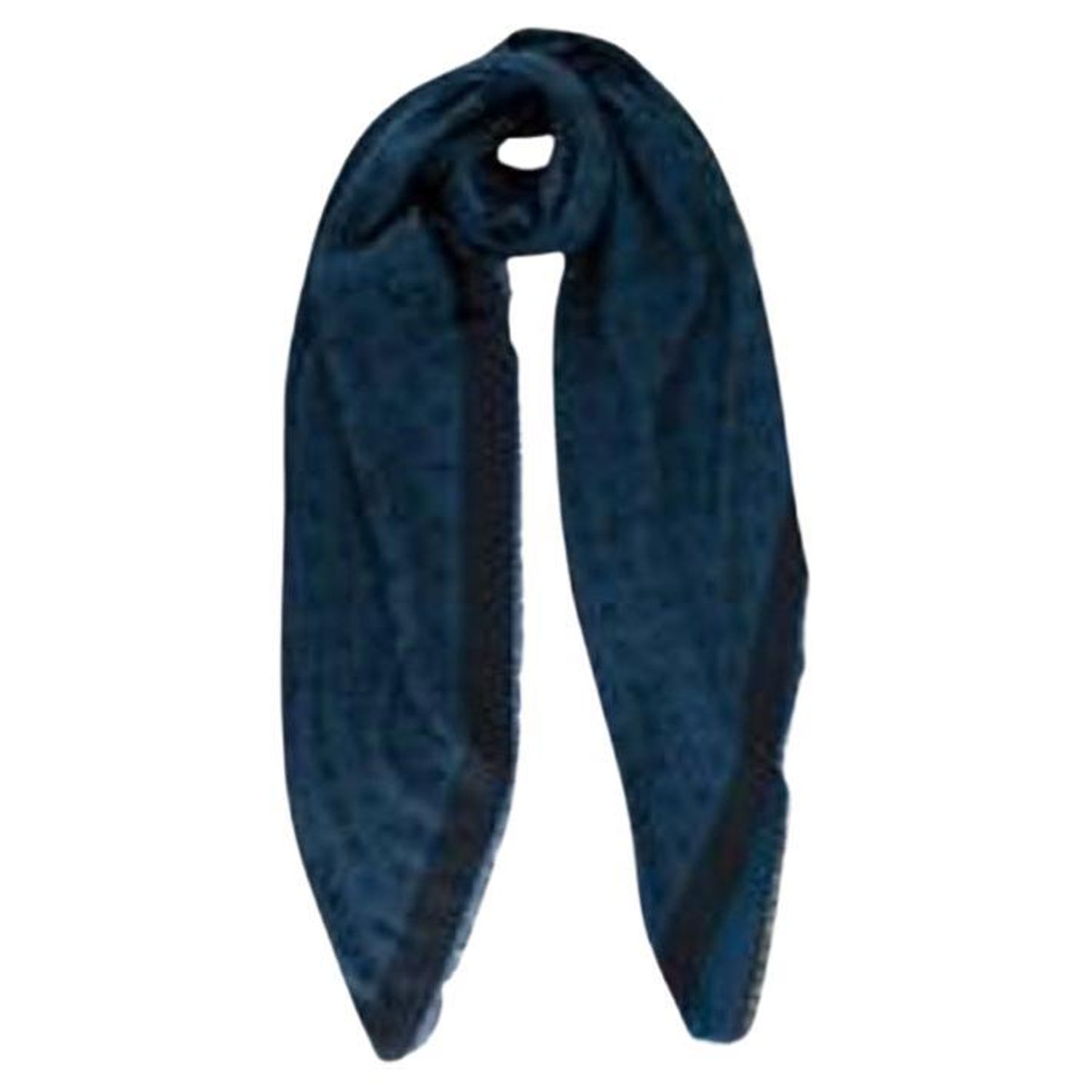 LOUIS VUITTON LV Monogram Blue Denim trunk print Jeans 100% Silk scarf  35