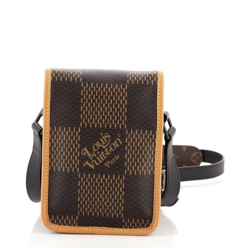 Black Louis Vuitton Nigo Amazone Messenger Bag Limited Edition Giant Damier