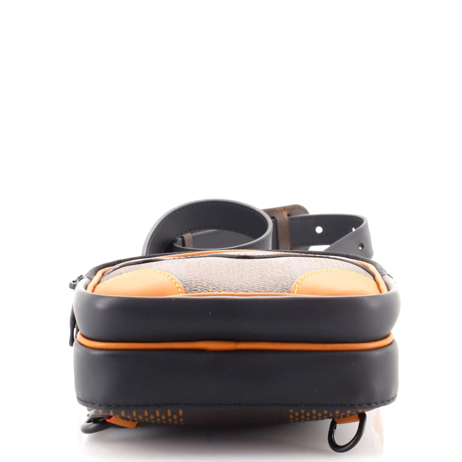 Brown Louis Vuitton Nigo Amazone Messenger Bag Limited Edition Giant Damier 