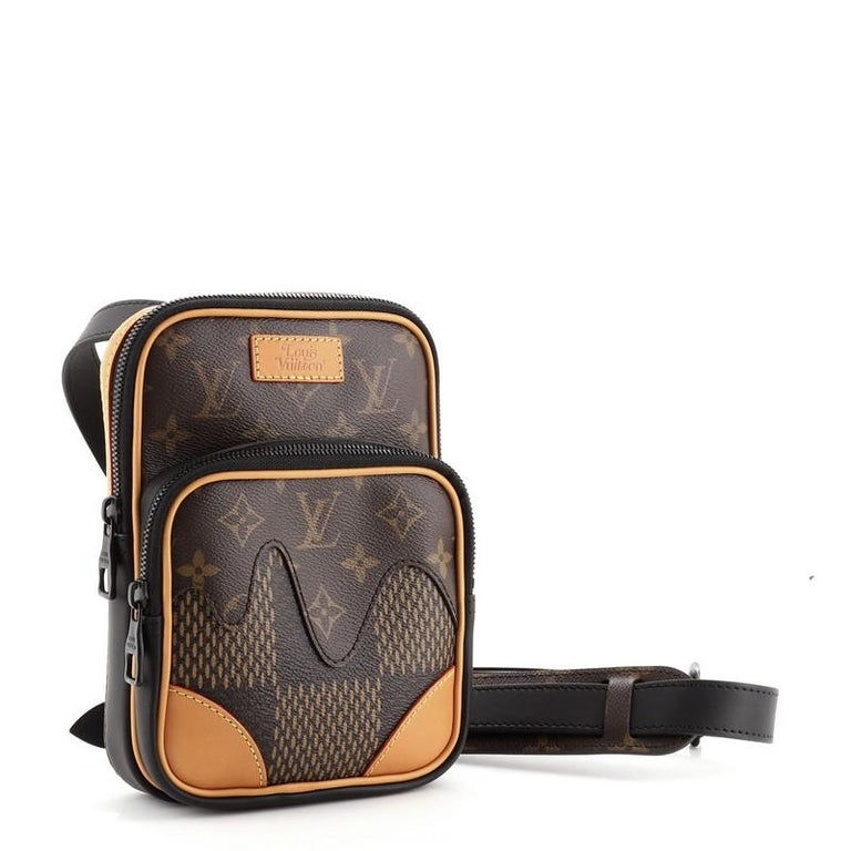 Auth Louis Vuitton Damier Giant  Sling Crossbody Bag N40379 - e52544a