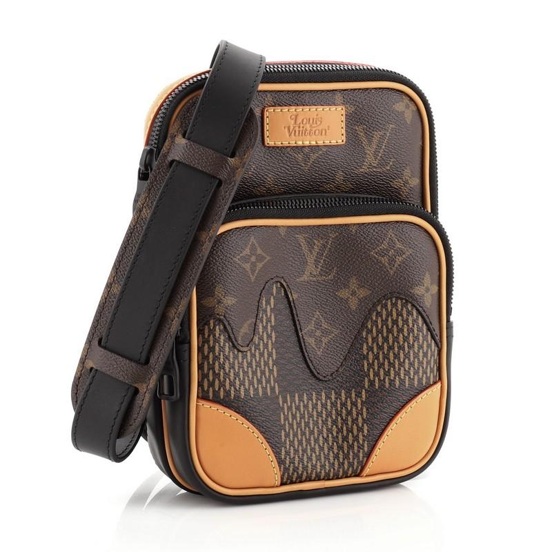 Louis Vuitton Nigo Amazone Sling Bag Limited Edition Riesendamier und Monogramm (Schwarz)
