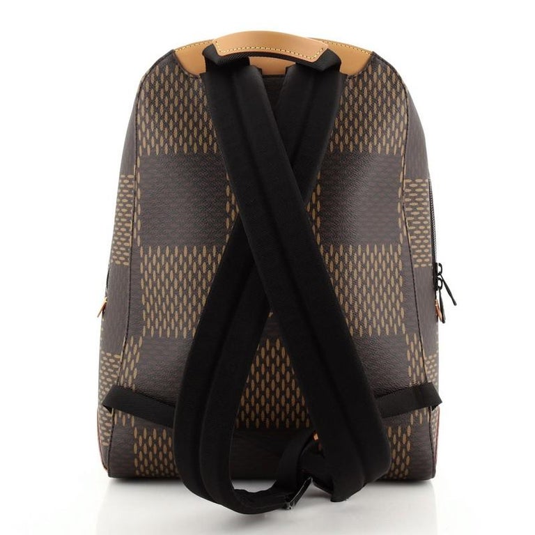 Louis Vuitton Black Damier Infini Leather Campus Backpack 858416 For Sale  at 1stDibs
