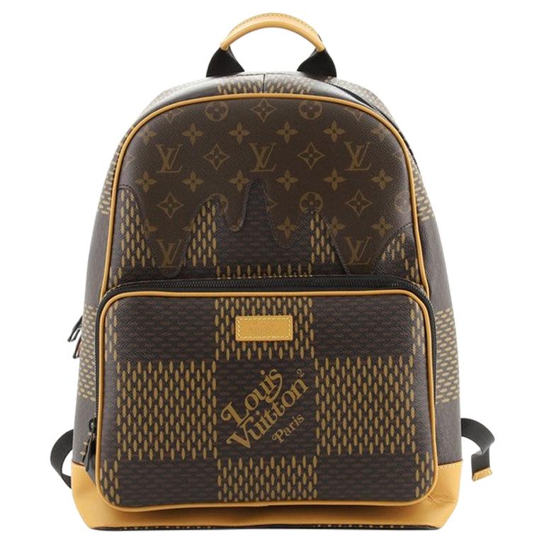 Louis Vuitton Nigo Campus Backpack Limited Edition Giant Damier and  Monogram at 1stDibs