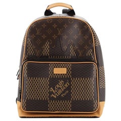 Louis Vuitton x Nigo Giant Damier Duffle Coat Chocolate