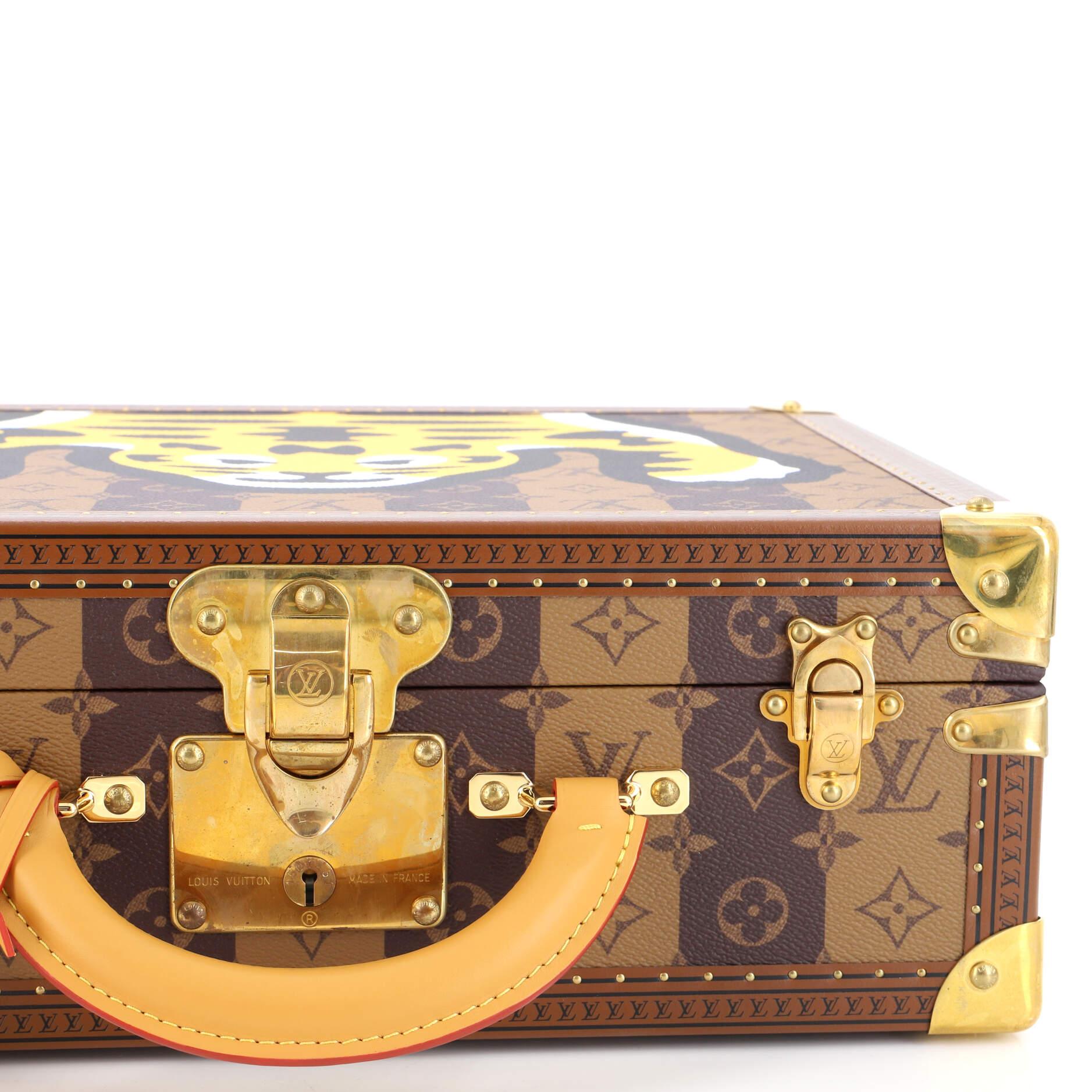 Louis Vuitton Nigo Cotteville Limited Edition Stripes Monogram Canvas 40 3