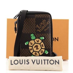 Louis Vuitton Nigo Double Phone Pouch Limited Edition Printed Giant Damie