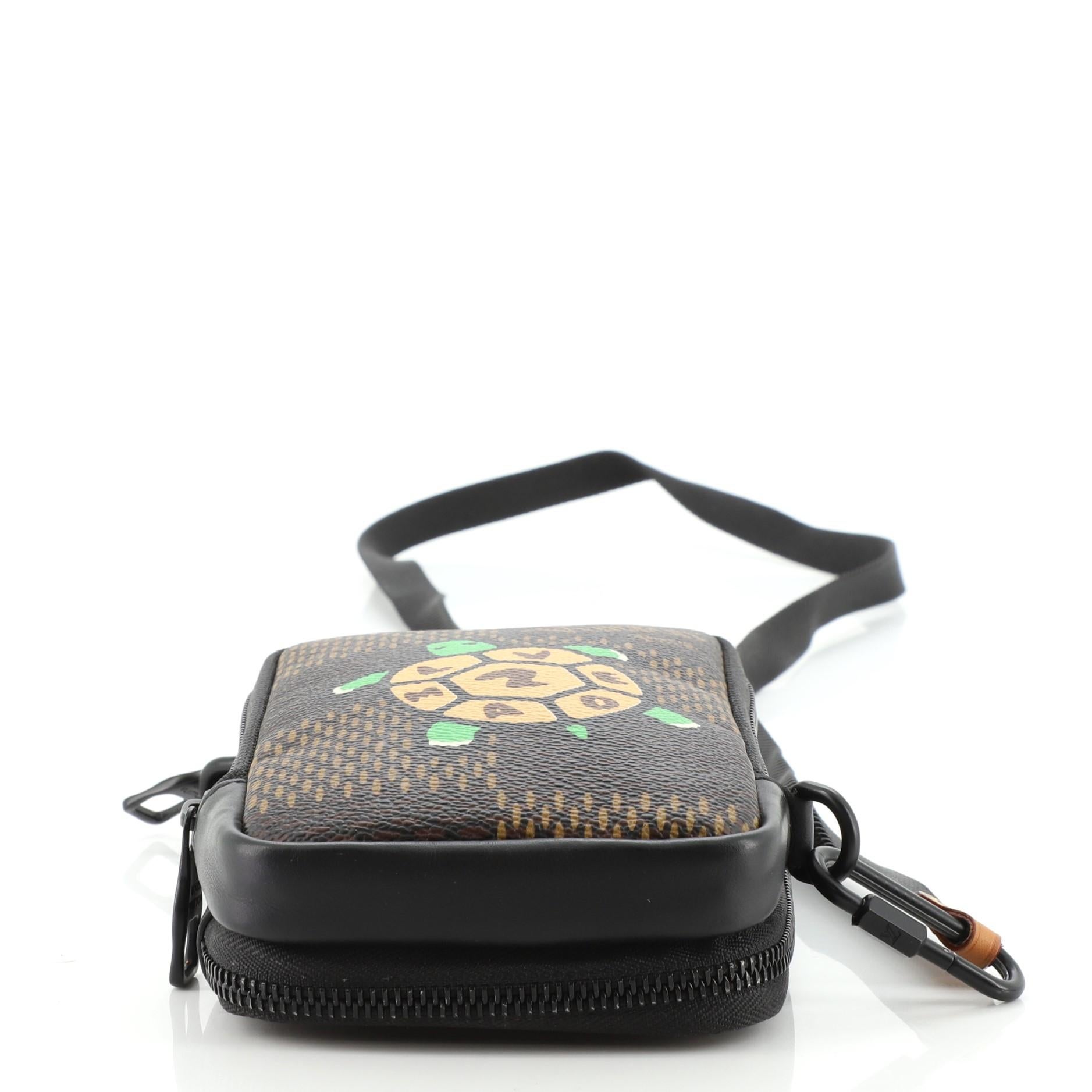 louis vuitton double phone pouch