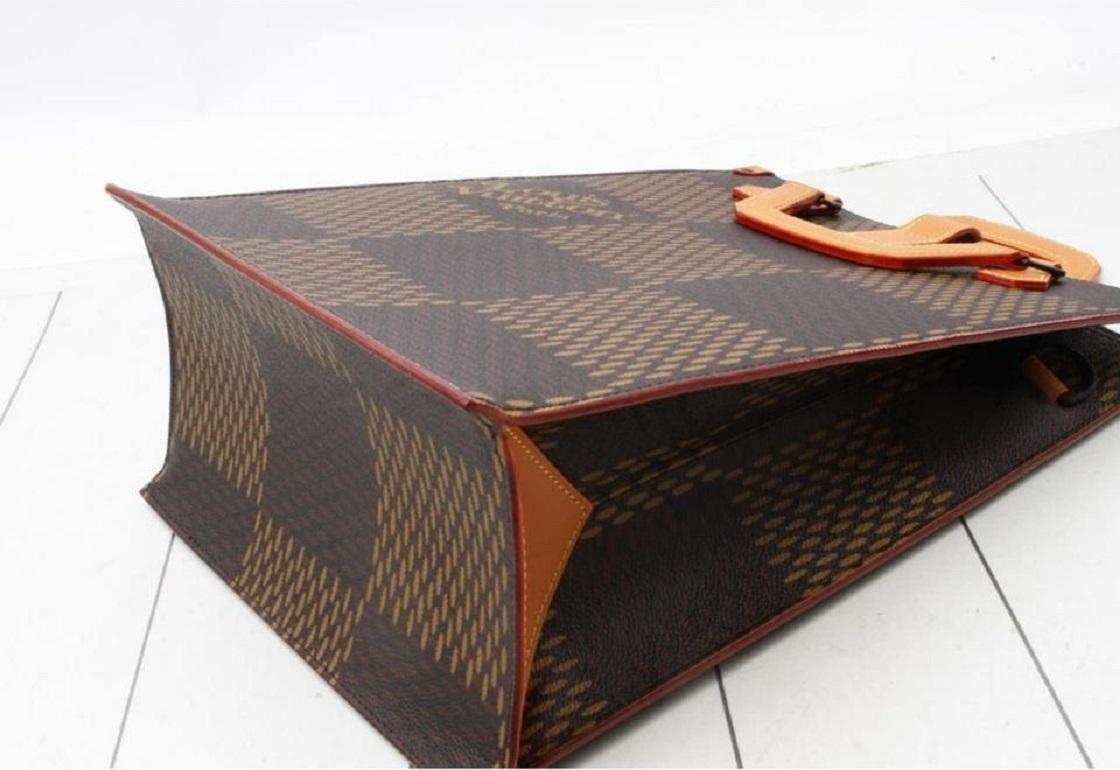 Louis Vuitton Nigo Giant Damier Mino Tote with Strap Nano Sac Bag  861880 4