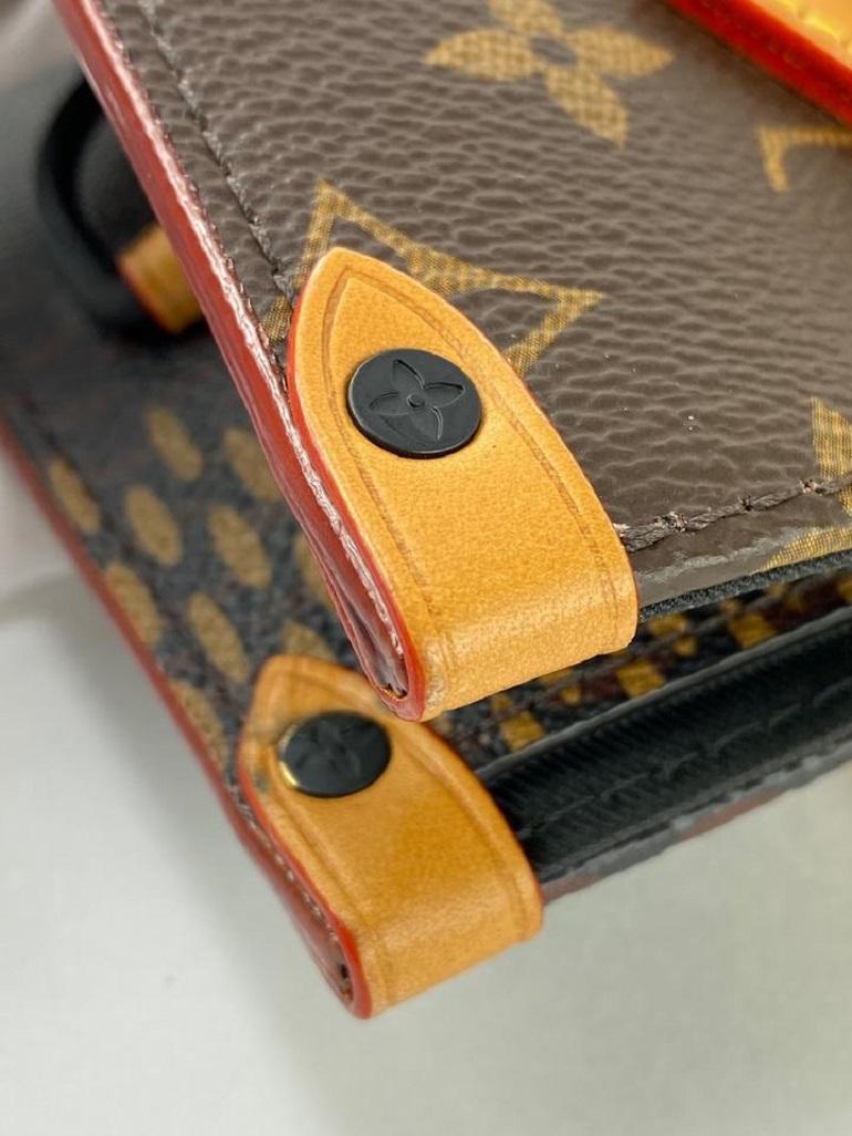 Louis Vuitton Nigo Giant Damier Mino Tote with Strap Nano Sac Bag  861880 6