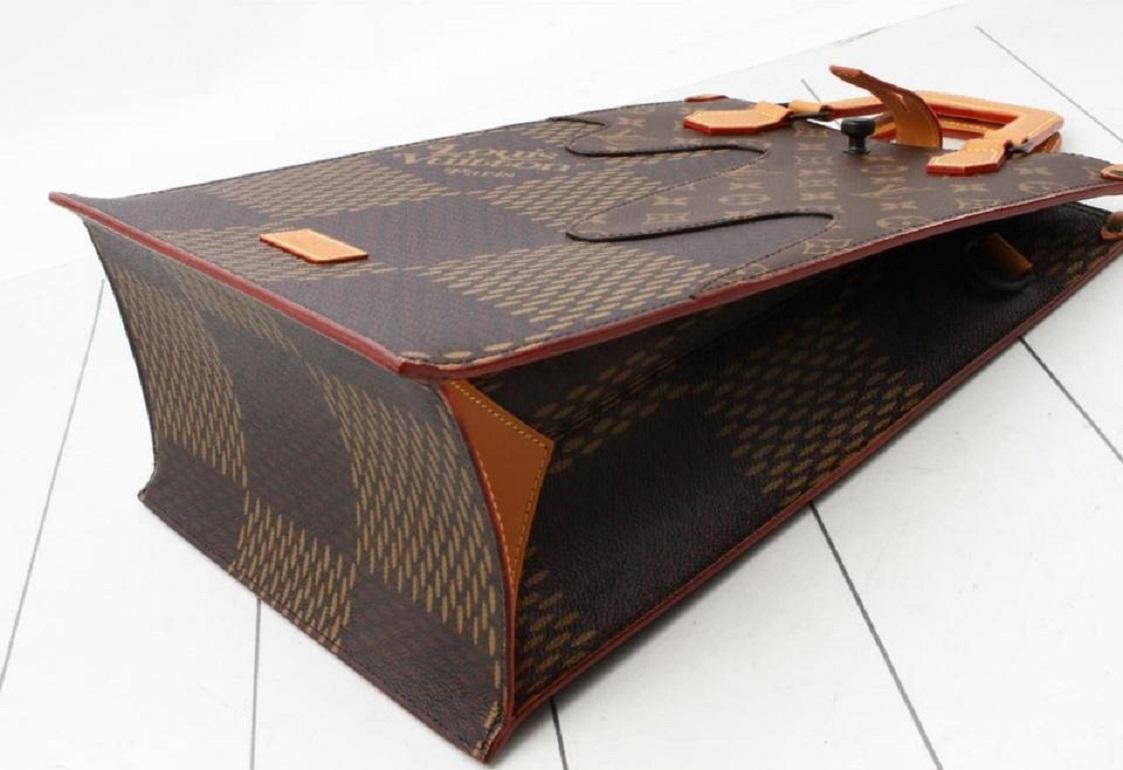 Louis Vuitton Nigo Giant Damier Mino Tote with Strap Nano Sac Bag  861880 3