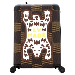 Used Louis Vuitton Nigo Horizon Luggage Limited Edition Printed Giant Damier 5