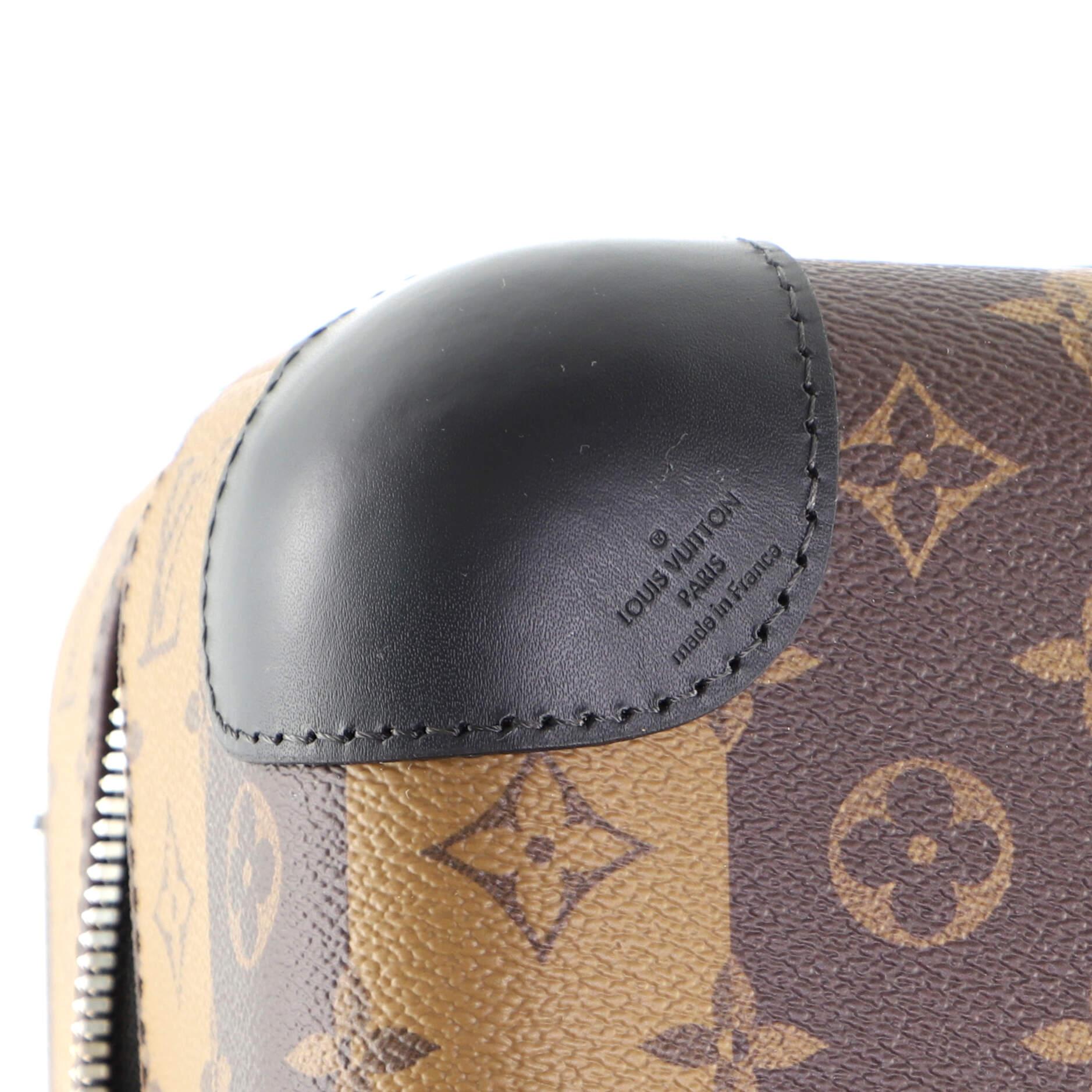 Louis Vuitton Nigo Horizon Luggage Limited Edition Stripes Monogram Canvas 55 1