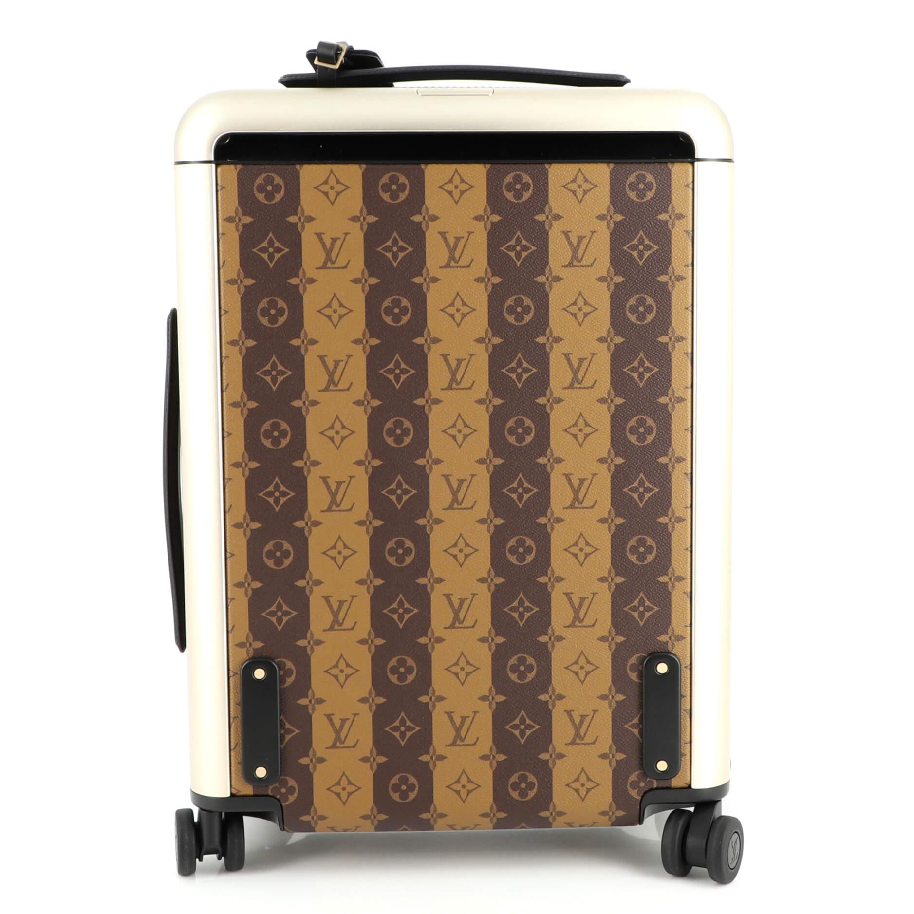Women's or Men's Louis Vuitton Nigo Horizon Luggage Limited Edition Stripes Monogram