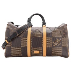 Louis Vuitton Nigo Keepall Bandouliere Bag Limited Edition Monogram Canvas 50