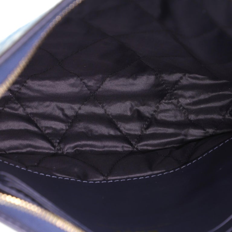 Louis Vuitton x Nigo Pochette Voyage MM Monogram Blue in Denim/Leather with  Gold-tone - US