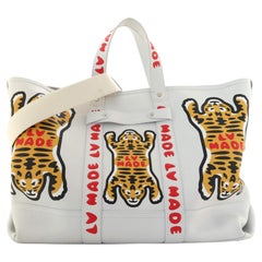 Louis Vuitton Nigo Tiger Journey Tote Limited Edition Printed Leather