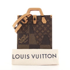 Louis Vuitton Nigo Tote Limited Edition Giant Damier and Monogram Canvas