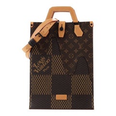 Louis Vuitton Nigo Tote Limited Edition Giant Damier and Monogram Canvas