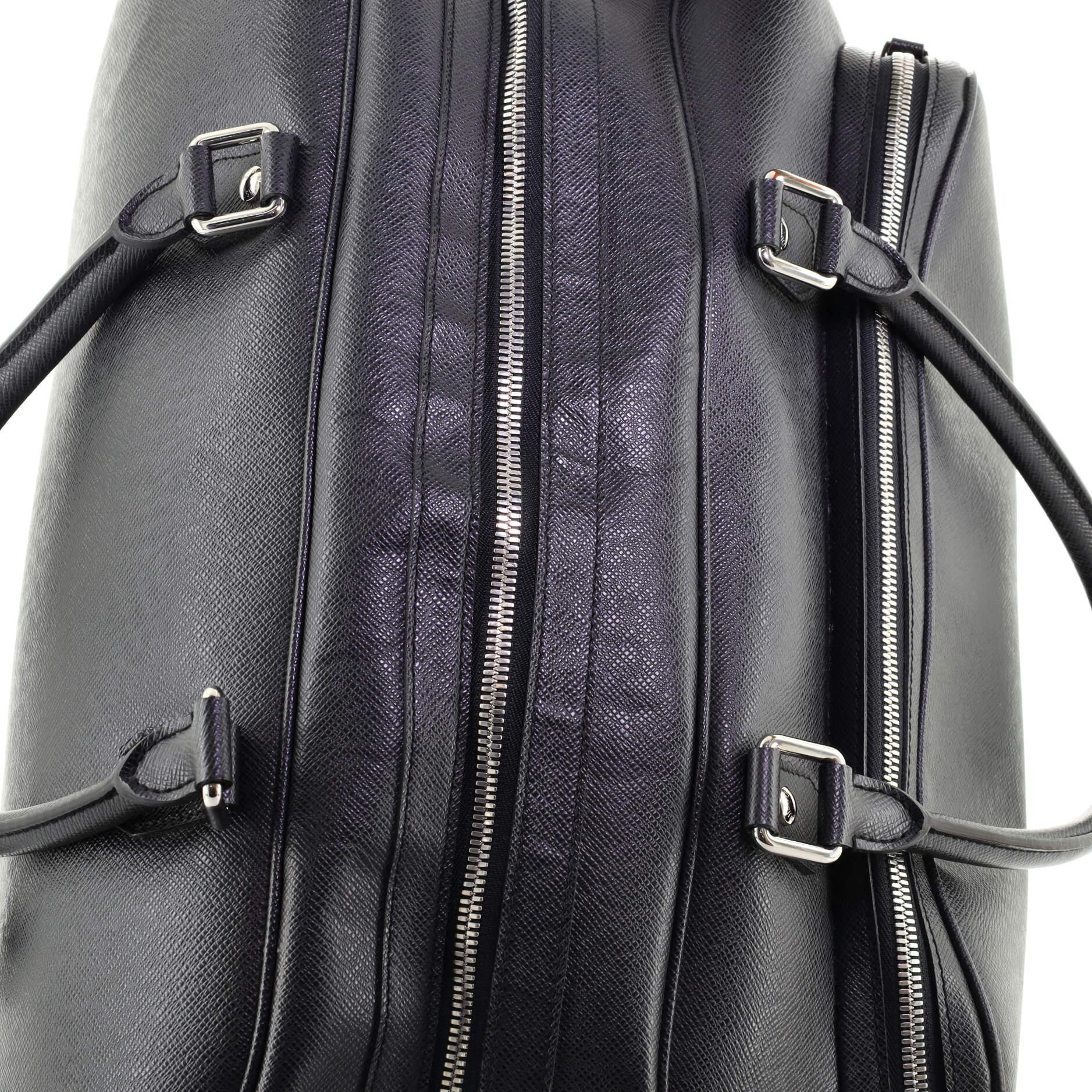Louis Vuitton Nikolai Duffle Bag Taiga Leather 3