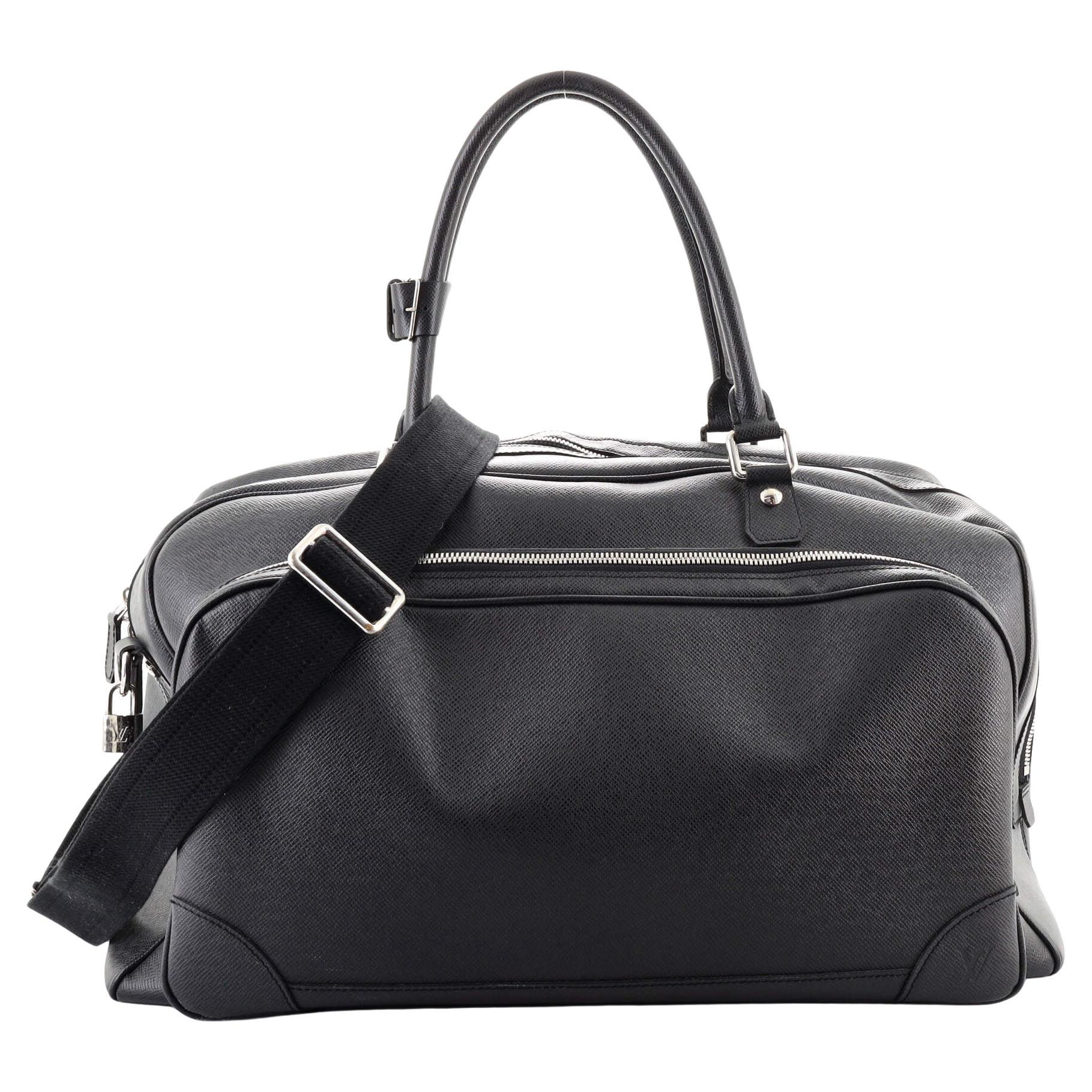 Louis Vuitton Nikolai Duffle Bag Taiga Leather