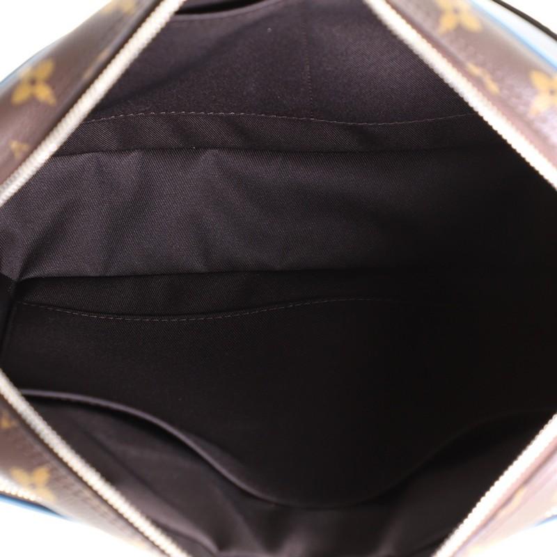 Louis Vuitton Nil Slim Messenger Bag Epi Leather With Monogram Canvas PM 1