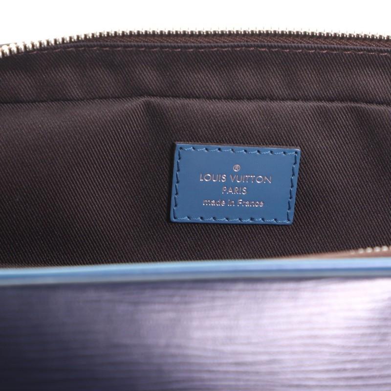 Louis Vuitton Nil Slim Messenger Bag Epi Leather with Monogram Canvas PM 2