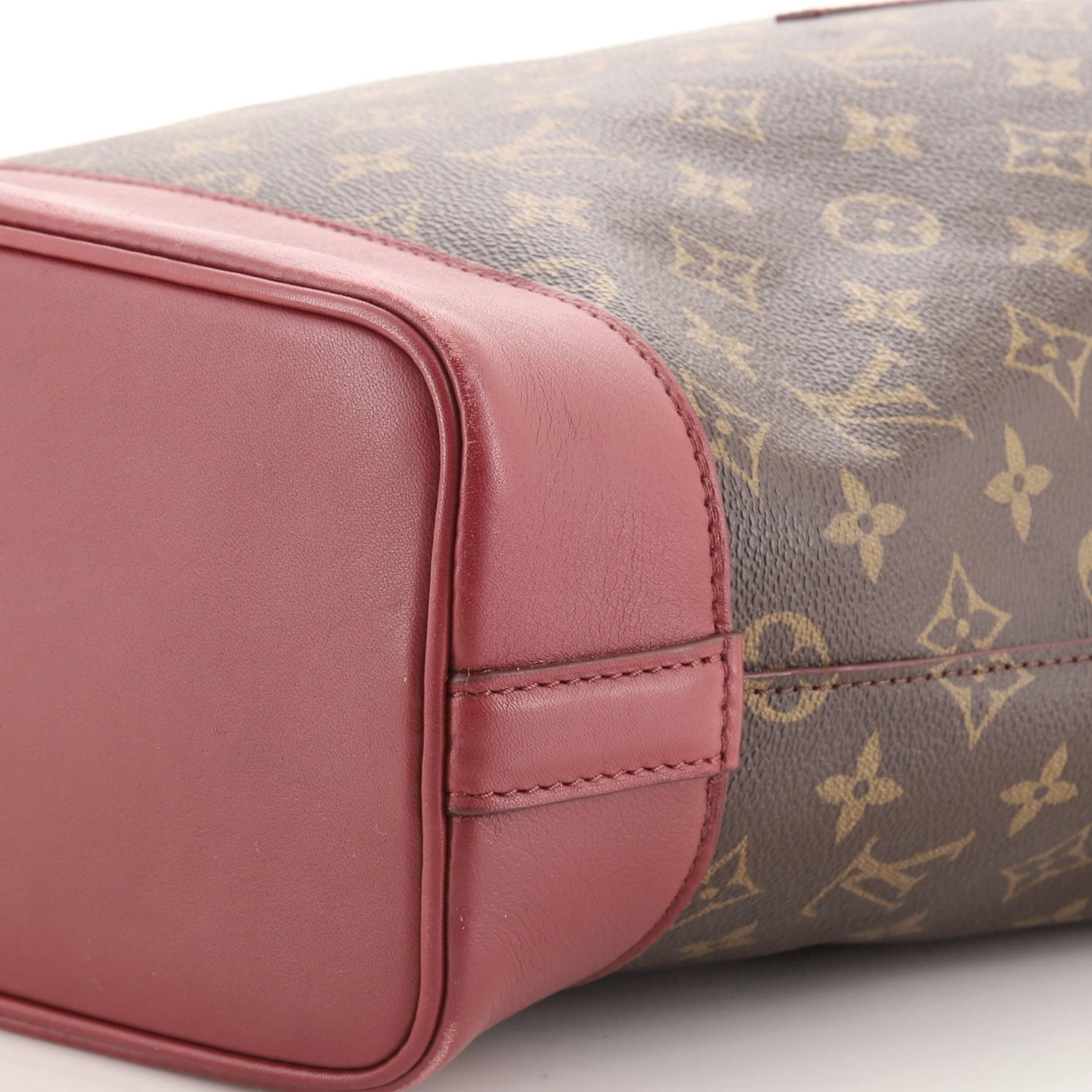 Louis Vuitton NN14 Idole Bucket Bag Monogramm Segeltuch und Leder GM 2