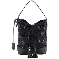Louis Vuitton NN14 Spotlight Bucket Bag Sequin Graffiti Monogram Nylon GM