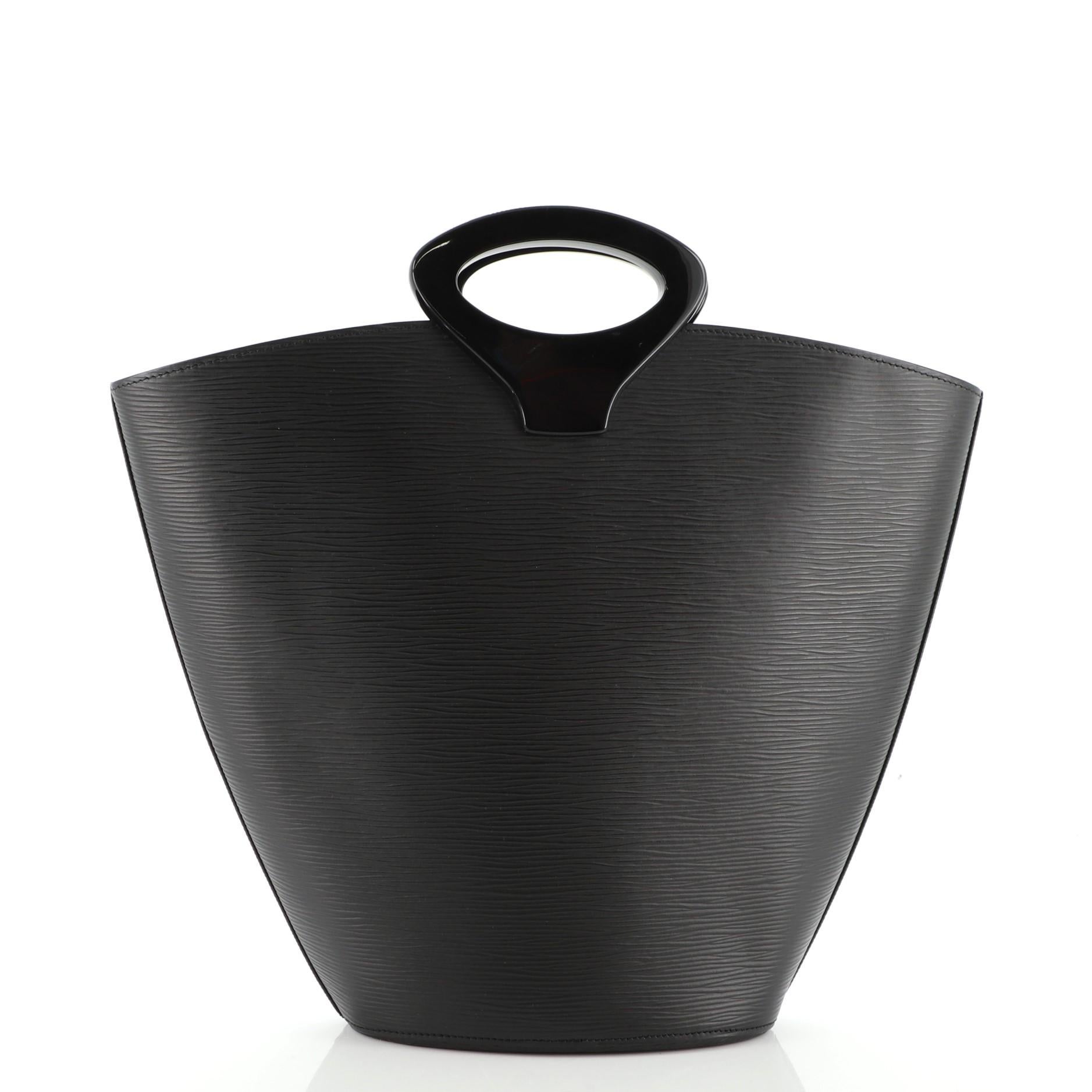 Louis Vuitton Noctambule Handtasche Epi Leder (Schwarz)