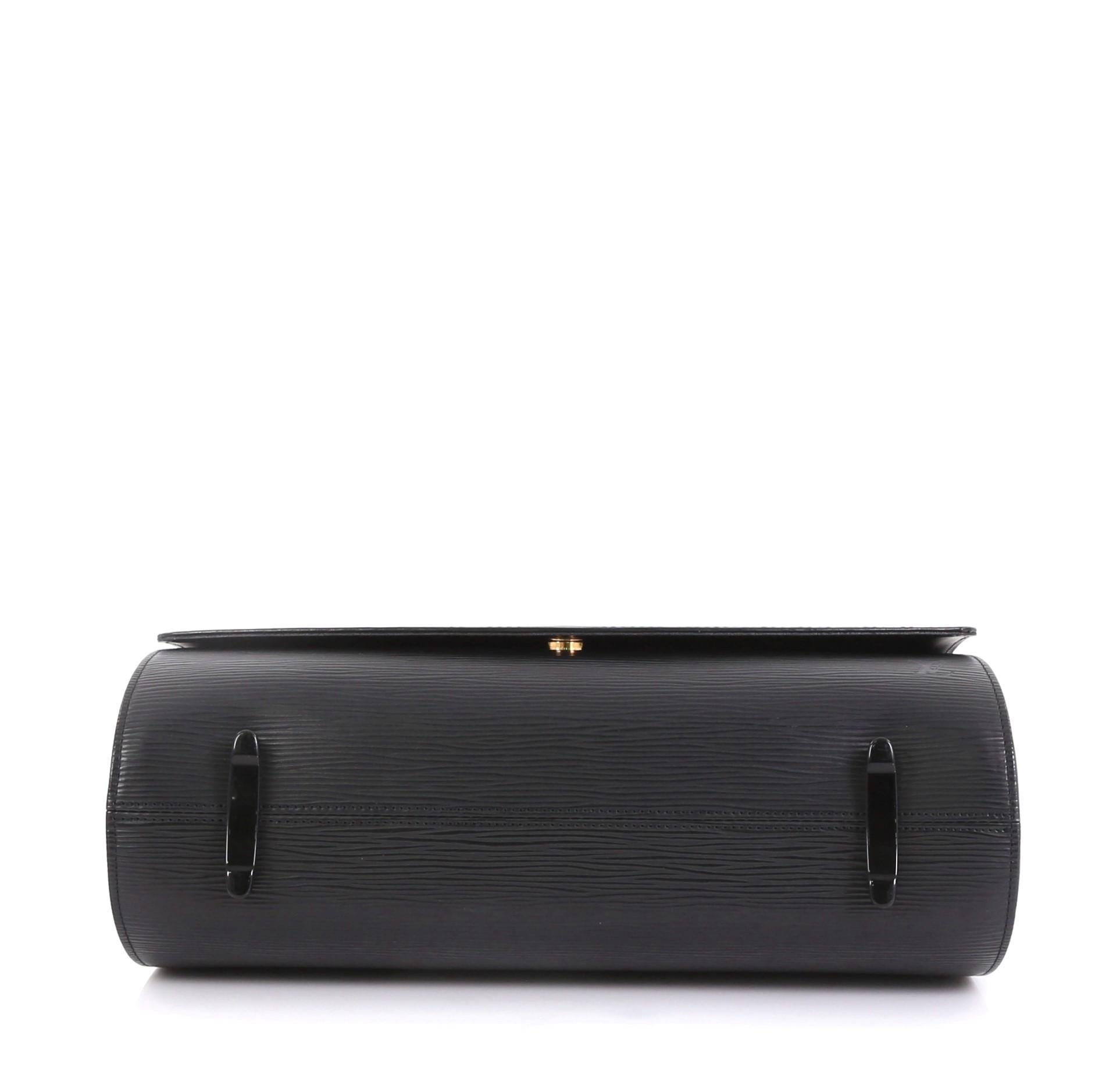 Louis Vuitton Nocturne Handbag Epi Leather GM In Excellent Condition In NY, NY