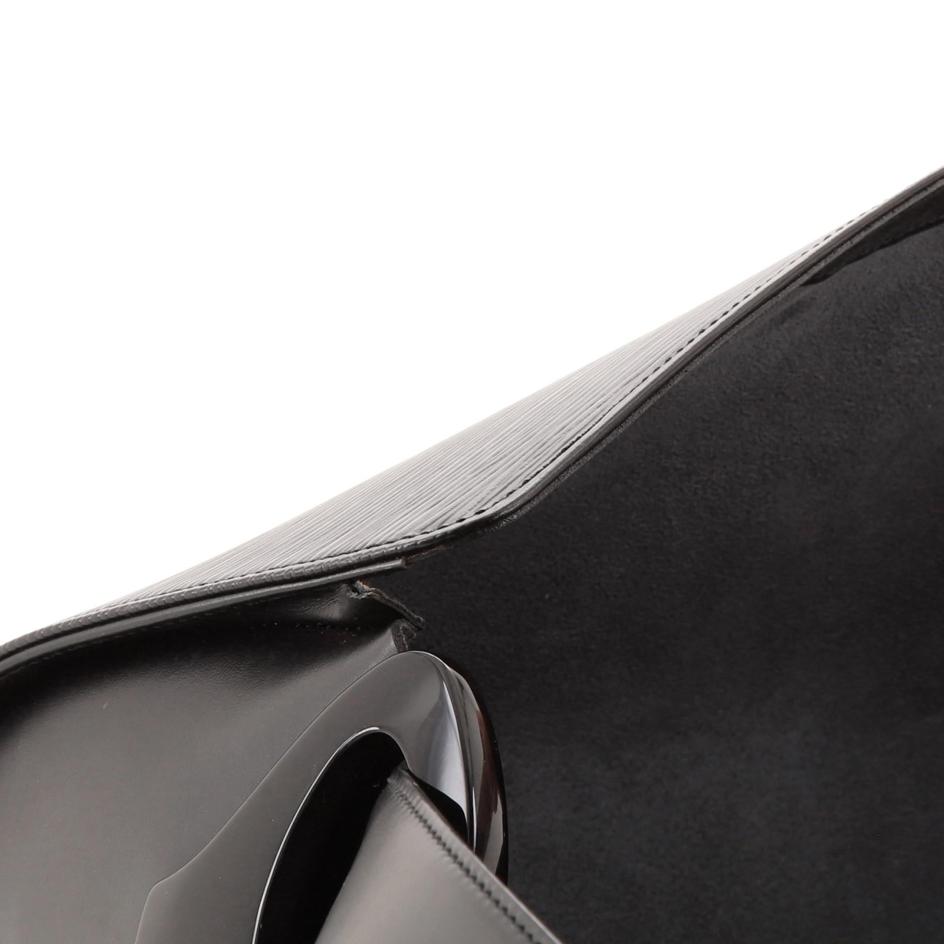 Louis Vuitton Nocturne Handbag Epi Leather GM 5