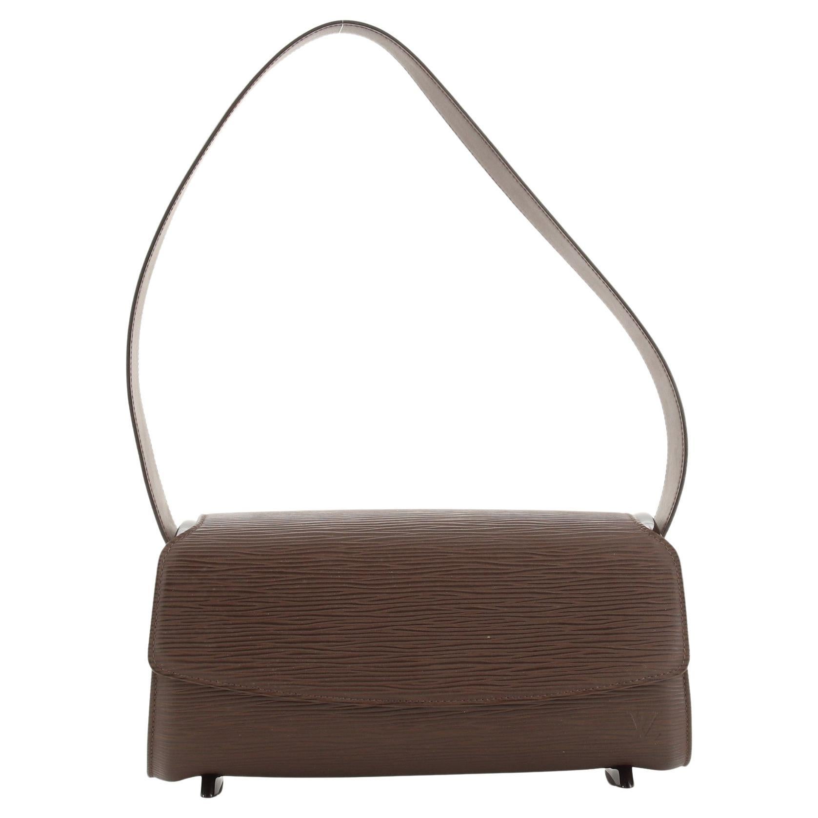 Louis Vuitton Vintage - Epi Nocturne PM Bag - Dark Brown - Leather and Epi  Leather Handbag - Luxury High Quality - Avvenice