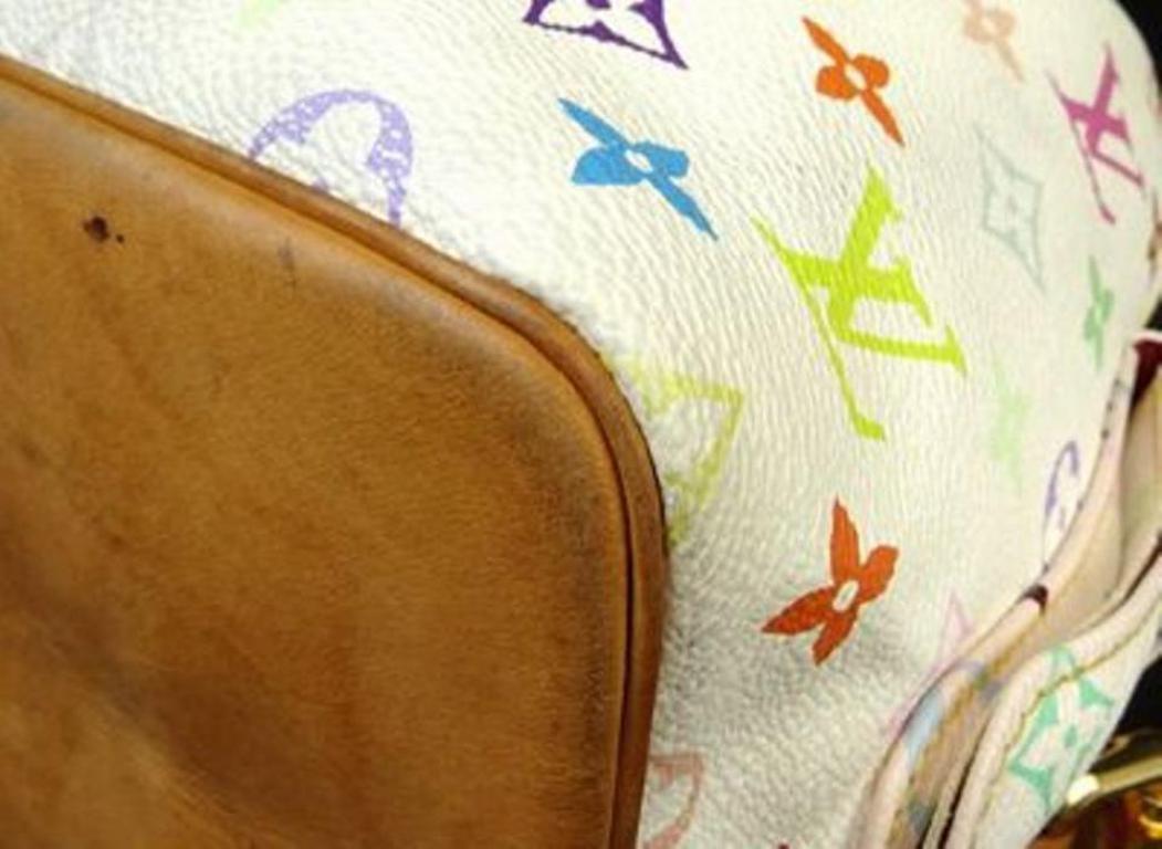 Louis Vuitton Noe 220162 Mulitcolor Coated Canvas Shoulder Bag For Sale 7