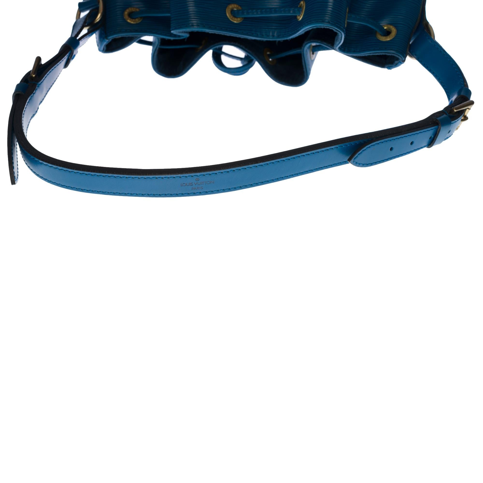 Louis Vuitton Noé Grand modele shoulder bag in blue epi leather with GHW 3