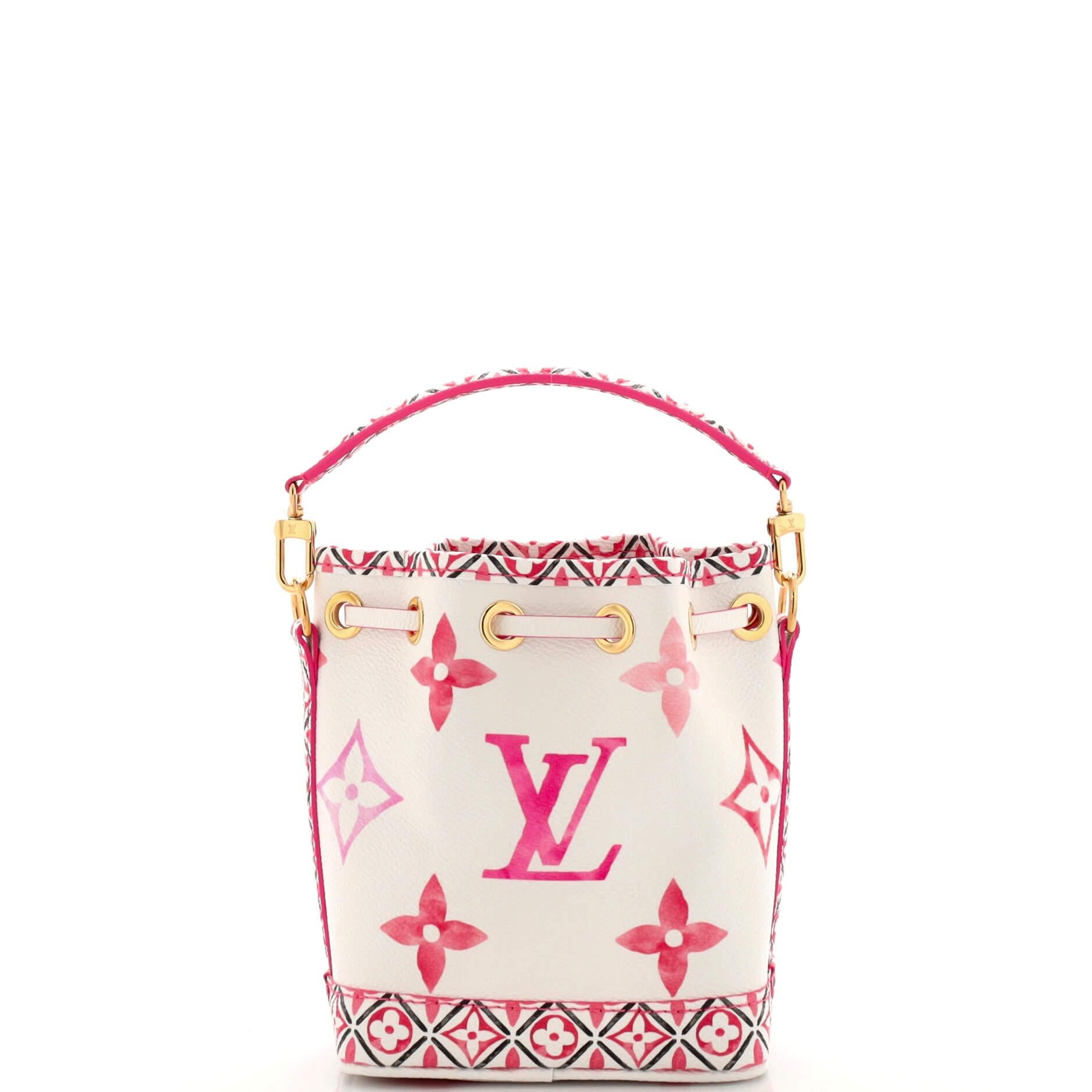 louis vuitton nano noe pink