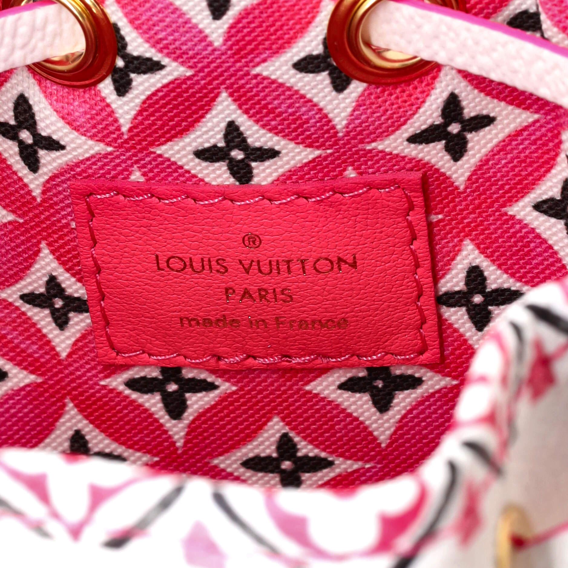 Louis Vuitton Noe Handbag By The Pool Monogram Watercolor Giant Nano 1