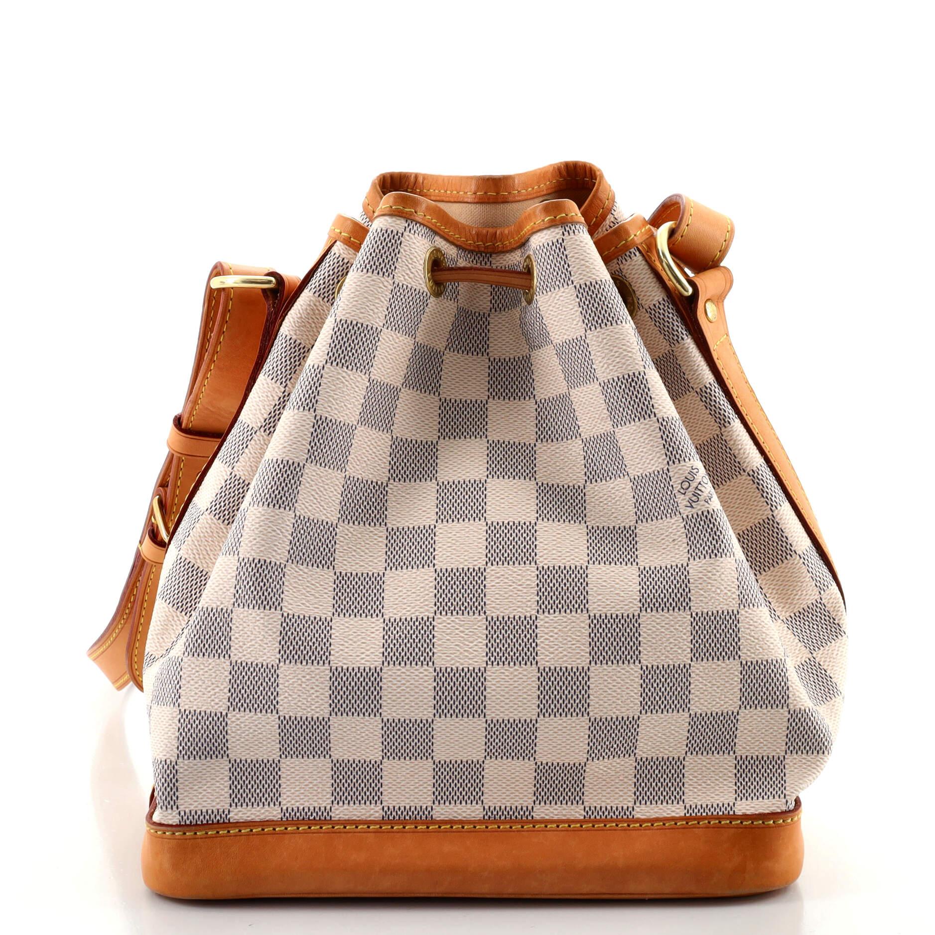 Brown Louis Vuitton Noe Handbag Damier BB