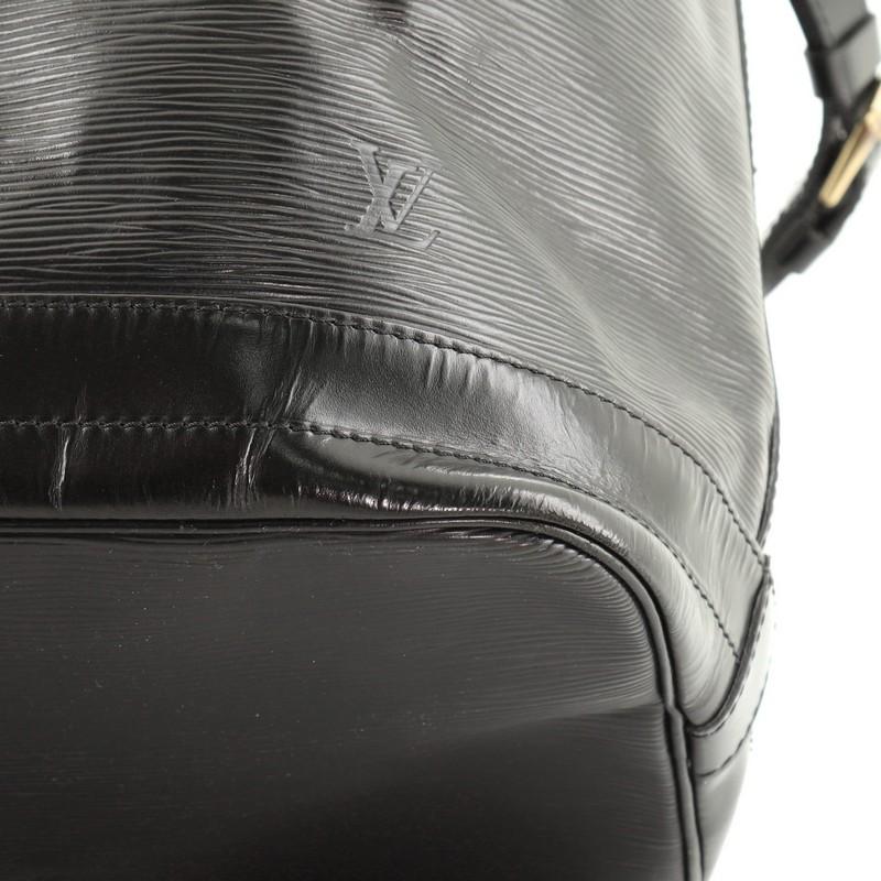Women's or Men's Louis Vuitton Noe Handbag Epi Leather Large
