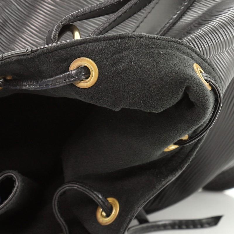 Louis Vuitton Noe Handbag Epi Leather Large 3