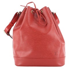 Louis Vuitton Noe Handbag Epi Leather Large Louis Vuitton Noe Handbag Epi Leather Large