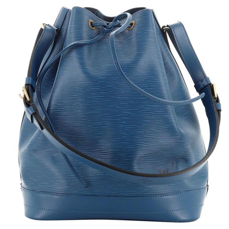 Louis Vuitton Blue Escale On The Go Bag at 1stDibs